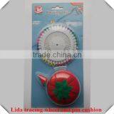 Popular Design of Tomatto Pin Cushion With Headed Pin Pack Together