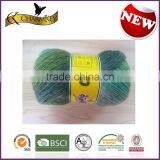 Jacquard Good Quality Silk /Cotton/Polyester Kntting Yarn Made in China