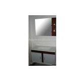 Ceramic Basin With Wooden Bathroom Cabinet thumbnail-1