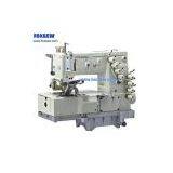 4-needle flat-bed double chain stitch sewing machine(for shirt fronting)