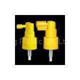 24/410 0.15ml Bottle Dispenser Pump , yellow pharmaceutical tube sprayer