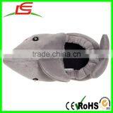 Wholesale Novelty Boys Light-Up Eyes Shark Plush Slipper thumbnail-5