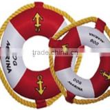 Cheap Red Life Buoy Shape Waterproof Floating Pet Toy