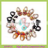 New Fancy Snowman Gold Fringe Leather Baby Shoes Christmas Style Baby Moccasins