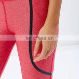 Knee Capris Powershape Exercise Fit Sex Spandex Leggings thumbnail-4