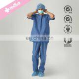 Easy Donning Nonwoven Disposable Isolation Gown Protective Clothing thumbnail-6