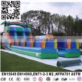 2016 inflatable plam tree water slide, plam tree inflatable double lane,water slide for inflatable water games