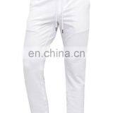 Custom Design Men Polyester Cotton White Ankle-length Tracksuit Buttoms Pants Wholesale thumbnail-6