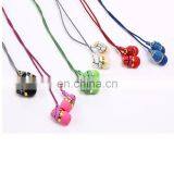 Crackle Wired Earphones 3.5mm Serpentine Braided Cable Headset With Mic for Intelligent Mobile Phone thumbnail-3