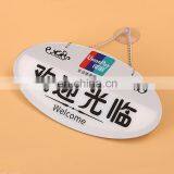 High quality acrylic pantone color oval sign,acrylic sign