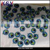 Soft Enamel Cheap Custom Medals Medals With Green Ribbon thumbnail-2