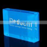 Black Square Acrylic Logo Block Display Pmma Plexiglass Acrylic Block thumbnail-6