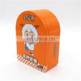 Tin Can Manufacturer Supply Tinplate Metal Tin Candy Box ,Irregular Tin Can thumbnail-2