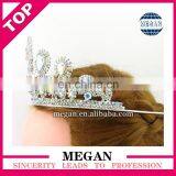 Wedding Jewellery Crystal Tiara Rhinestone Crown Fashion Bridal Wedding Crown thumbnail-6