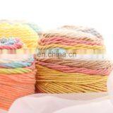New Type Color Cotton and Acrylic Blend Rainbow Yarn for Scarf thumbnail-2