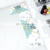 i@home anti-slip pvc print kitchen mat waterproof custom designs