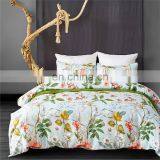 Luxury 100% Polyester Custom TWin Printed Floral Duvets Cover Set With Pillowcase thumbnail-1