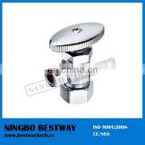 Chrom Plated Brass Angle Stop Valve With Pex Connection thumbnail-3