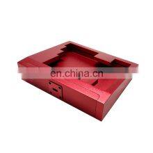 60% Keyboard Custom Anodization Color Cnc Machining Aluminum Burgundy Anodized Mechanical Keyboard