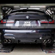 ABS Plastic Gloss Black Rear Lip Bumper Diffuser For BMW 3 Series G20 2019+ Rear Diffuser thumbnail-4