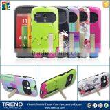 Wholesale Hybrid Combo Kickstand Mobile Phone Case for Moto G thumbnail-1