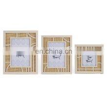 K&B Wholesale 4x6'' Sizes Paper Engraved Wooden Photo Frame for Home Decoration thumbnail-2