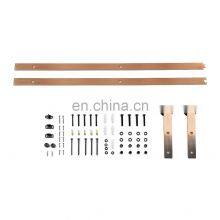 Customized Classic Carbon Steel Sliding Barn Door Hardware Kit