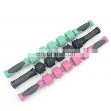 Female Handheld Quality Self Yoga Massage Body Stick Roller Back Muscle Massage Roller Stick thumbnail-3