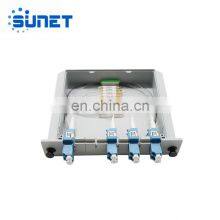 Single Fiber 1270-1410nm 8CH Mux/Demux CWDM 100GHz 8 Channels Lgx Box CWDM thumbnail-3