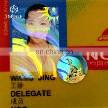 80 Micron Two Layers Transparent ID Hologram Laminating Film With Different Sizes thumbnail-3