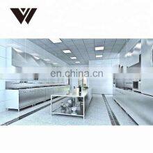 Weldon Custom Kitchen Stainless Steel Cabinet Steel Kitchen Cabinet