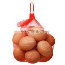 Hot Selling Customized Logo Printing Mesh Bag Net for Pack Eggs Protective Colorful Fruit and Vegetable Plastic Sleeve Net Bag thumbnail-2