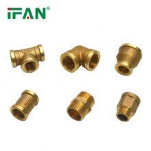 IFAN Copper Mamelon Brass Pipe Fittings Reducing Fitting Nipple Brass Fitting Brass Reduce Nipple thumbnail-2