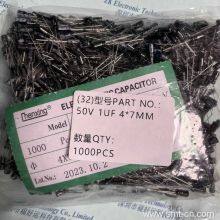 Electrolytic Capacitor 50V 1UF 4x7MM Chenxing thumbnail-1