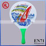 Sailboat Logo Custom Hot Sale Promotion Gift TOP QUALITY Wooden Beach Tennis Racket/beach Paddle Rackets Wholesale