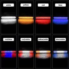 12LED Emergency Strobe Lights Driving Warning Flashing Light Bar for Car Truck Van Off Road Vehicle ATV SUV Surface Mount thumbnail-5