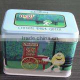 Rectangle Tea Tin Box thumbnail-1