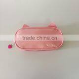 Osini Profeesinal Custom 3D Animal Embossed Pencil Case Cute Cat Pinl Color Penil Bag thumbnail-2