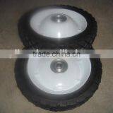 7 Inch Semi Solid Rubber Wheel With Steel Rim thumbnail-4