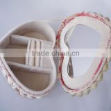 AN391 ANPHY Heart-shaped Noble Conch Shells Decoration Jewelry Gift Box Holder Display Stock 20*9cm