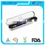 Hot Selling Easy Tin Pen Box for Double Pen/metal Pen Box With Velvet Inner thumbnail-1