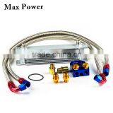 Auto Aluminum Different Layers With Different Adapter Oil Cooler Kit Suit for Racing Cars thumbnail-1