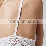 2016 Women Hand Crochet Tie-Front Bralet HSS3038 thumbnail-5