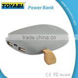 Portable Power Cobblestone Design With Dual USB Port Power Bank to Easy Carrying thumbnail-2