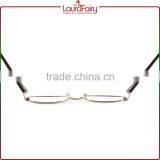 Laura Fairy 1PCS Retail Trendy New Metal Frame Acetate Temple Men Optical Frame Quality Choice thumbnail-5