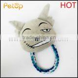 Stocked Plush and Cotton Rope Pet Item Toy thumbnail-1