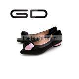 GD Romantic Rose Decoration Elegant Pointed Toe Comfortable Flat Shoes for Women thumbnail-2