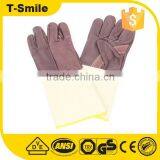 Quality welding tools Leather work gloves for men