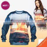 Fashion Natural High Quality 3d Digital Print Fullprint Crewneck Sweatshirt Spring Autumn Unisex Custom Oversized Pullover thumbnail-6