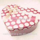 2015 Fashinable Factory Custom Heart-shaped Paper Gift Box
